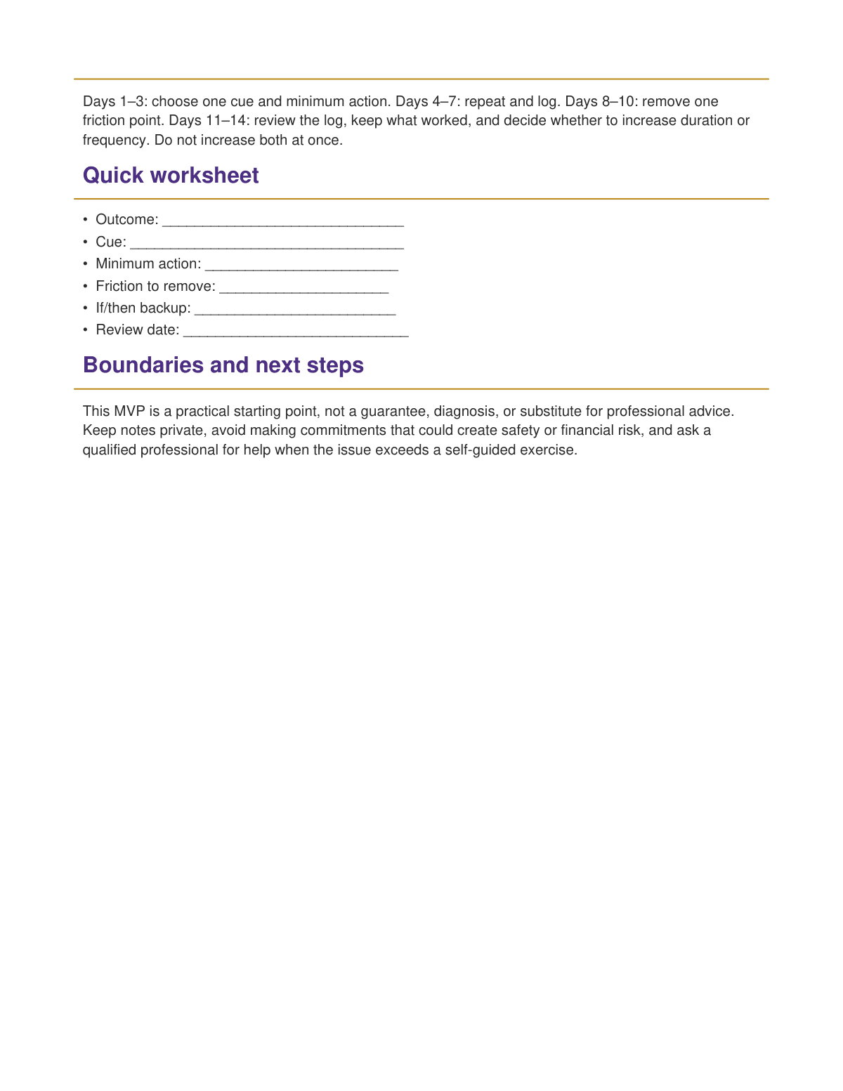 Habit Stacking Mastery preview page 2