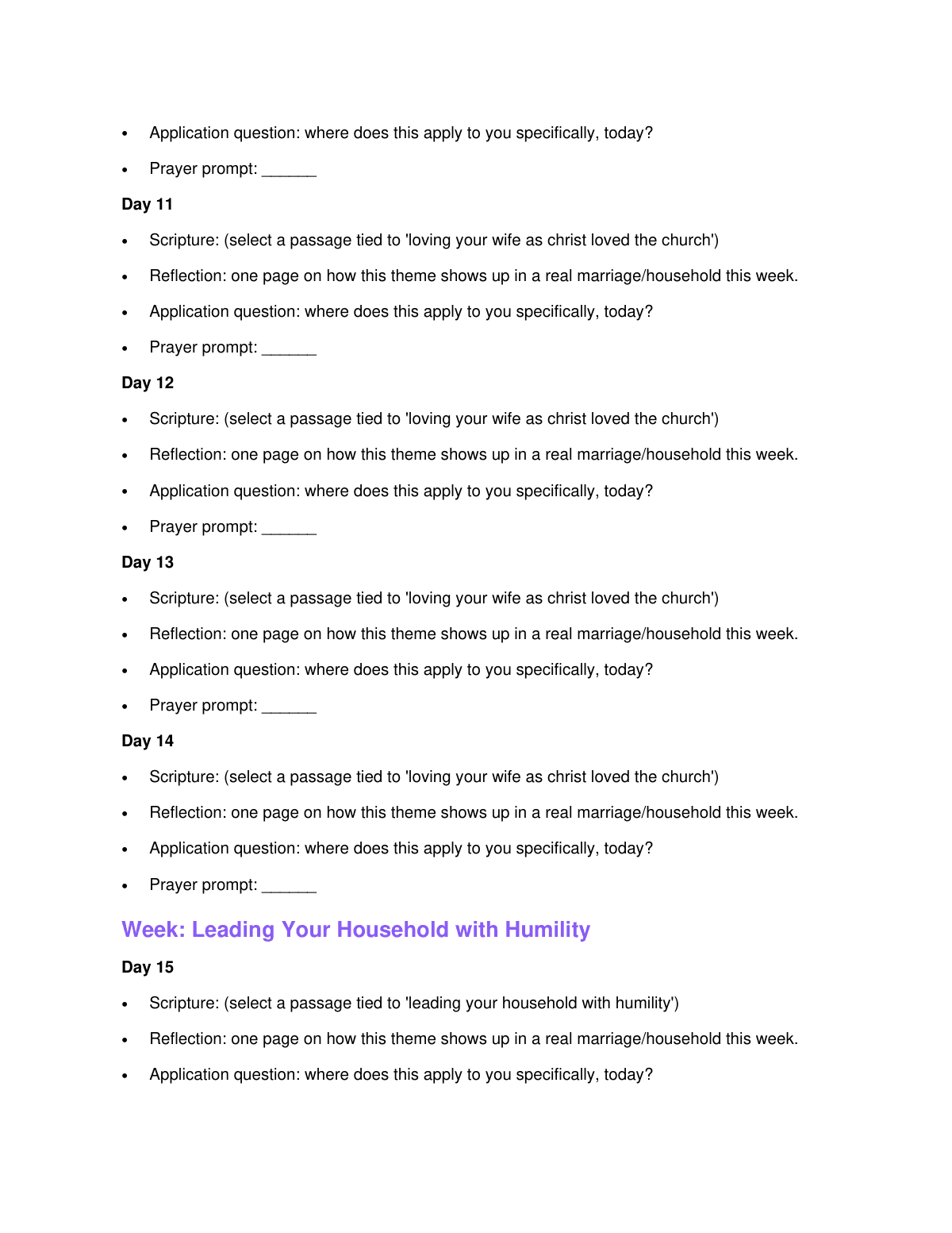 Iron Sharpens Iron: A 30-Day Devotional for the Christian Husband preview page 4