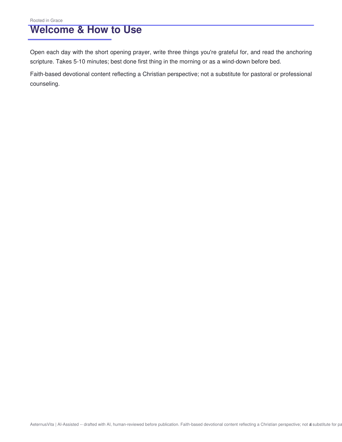 Rooted in Grace: A Scripture-Anchored Gratitude Journal preview page 4