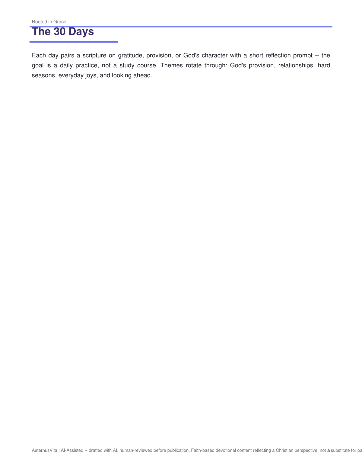 Rooted in Grace: A Scripture-Anchored Gratitude Journal preview page 5