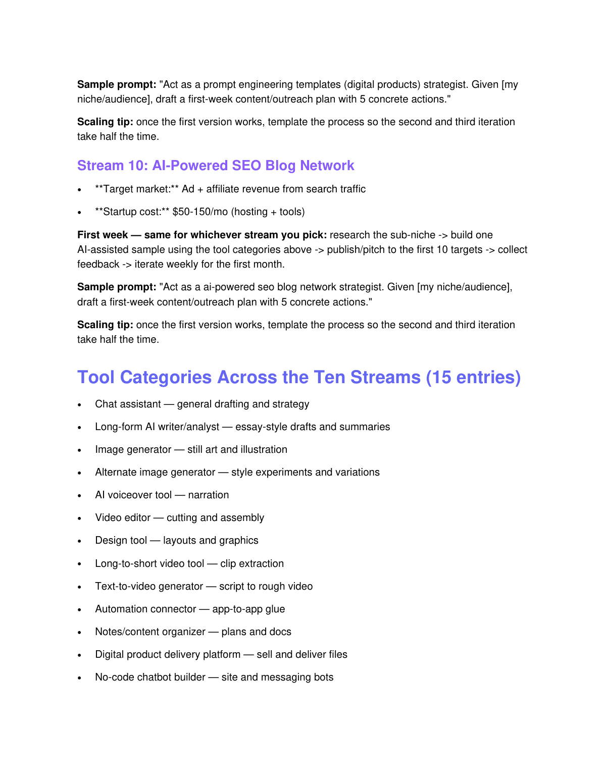 Ten AI Side-Project Ideas: A Short Overview preview page 5