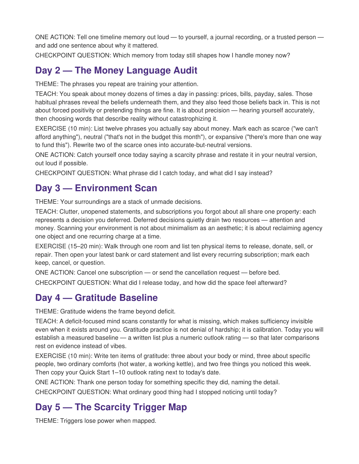 The 21-Day Abundance Challenge preview page 3