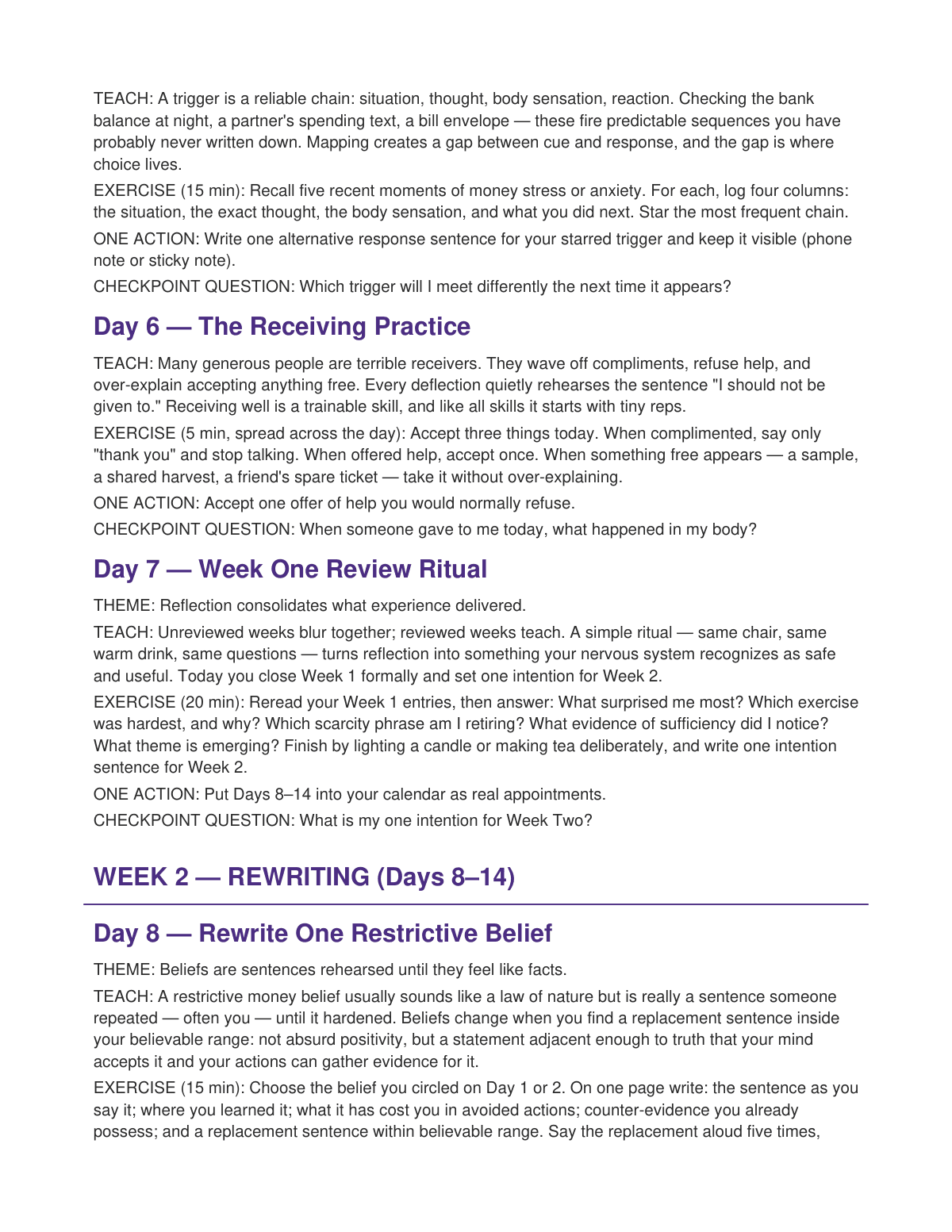 The 21-Day Abundance Challenge preview page 4