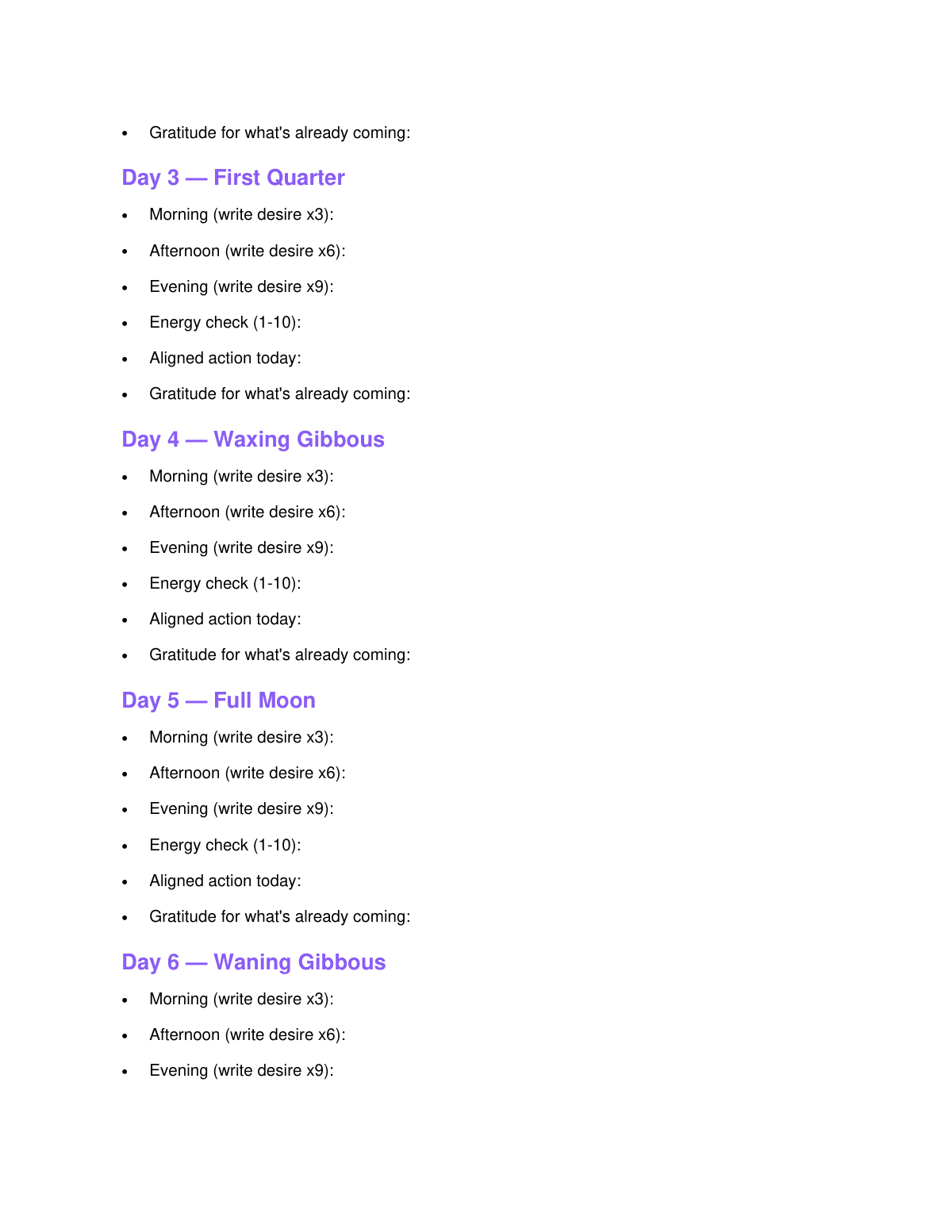 The 369 Manifestation Journal: 33 Days to Your Desire preview page 3
