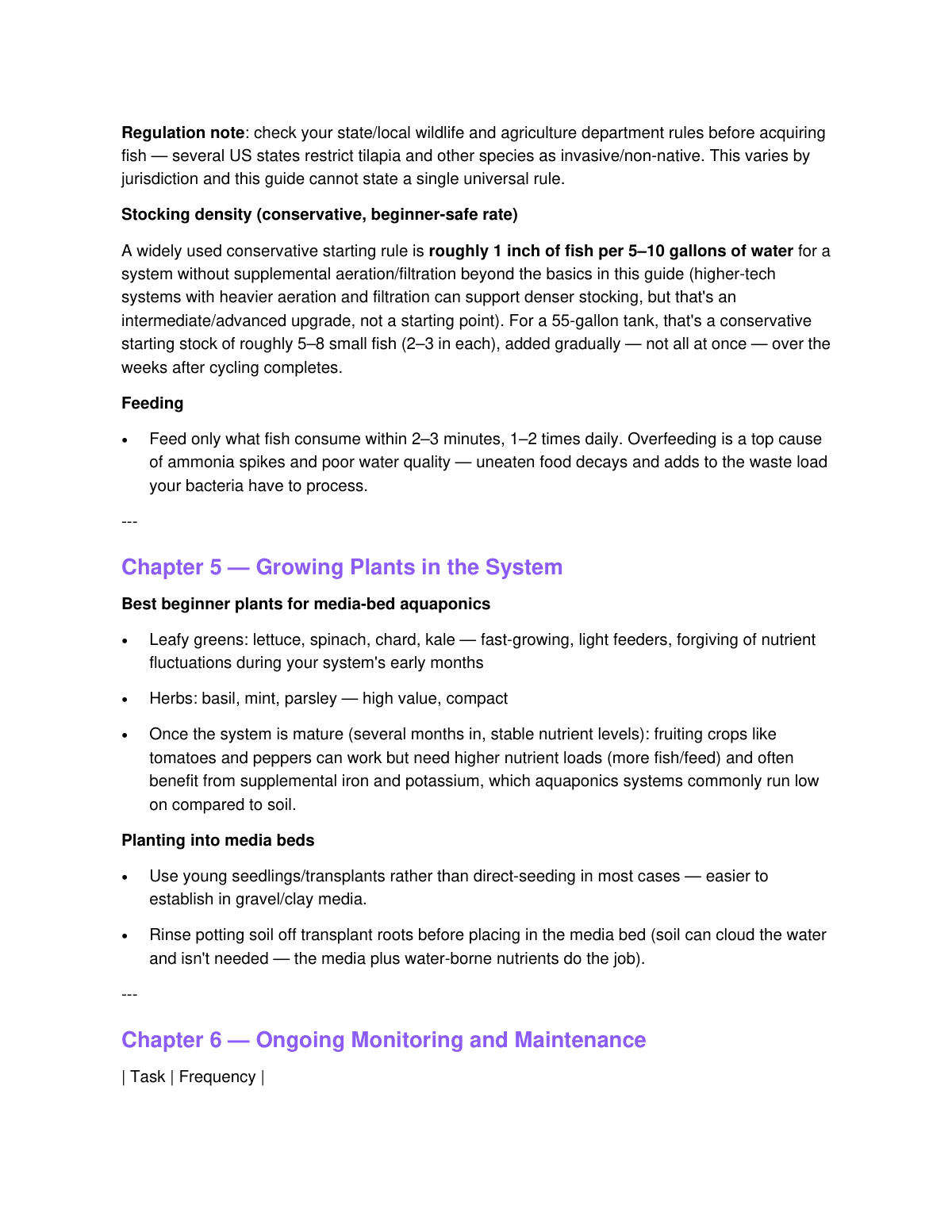 The Backyard Aquaponics Blueprint preview page 6