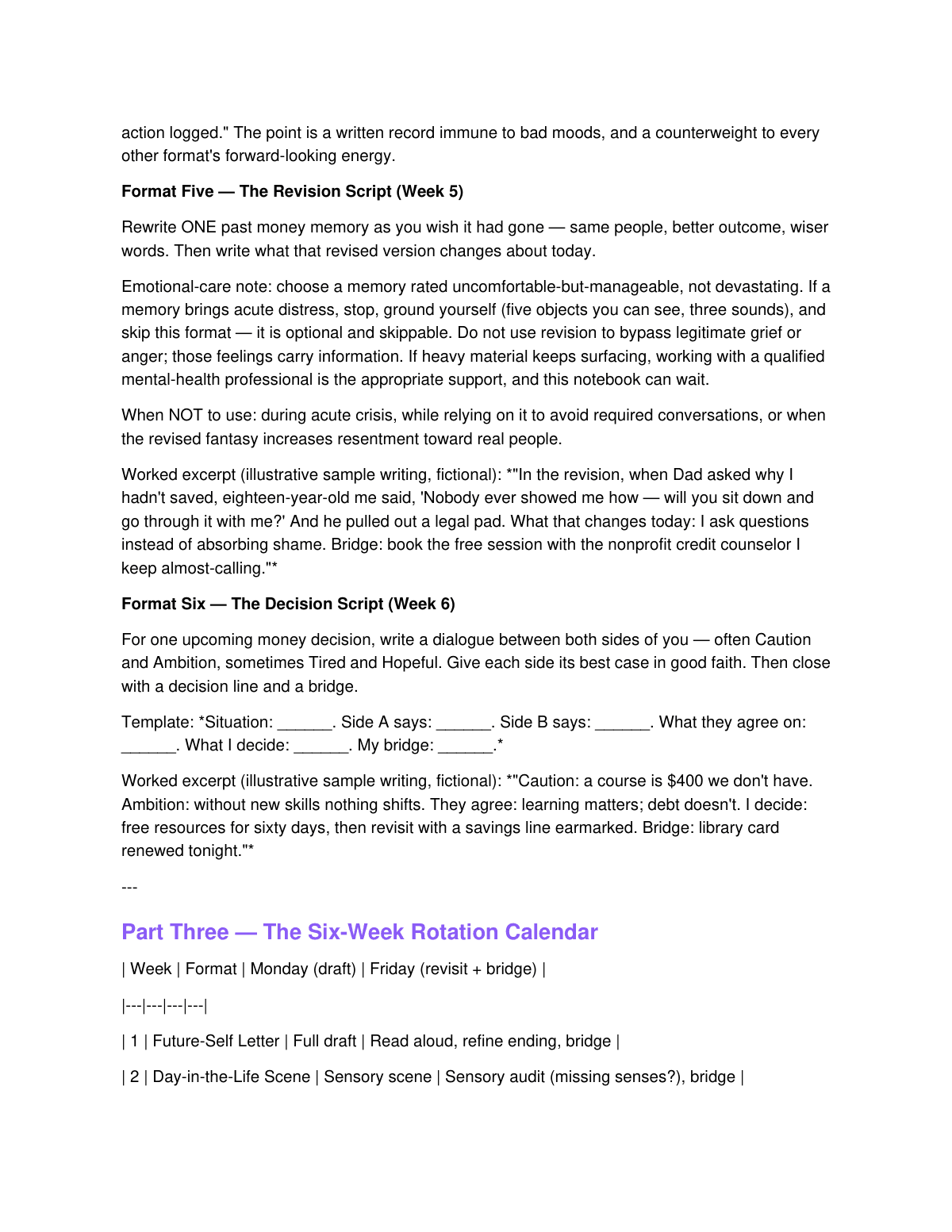 The Manifestation Scripting System preview page 6