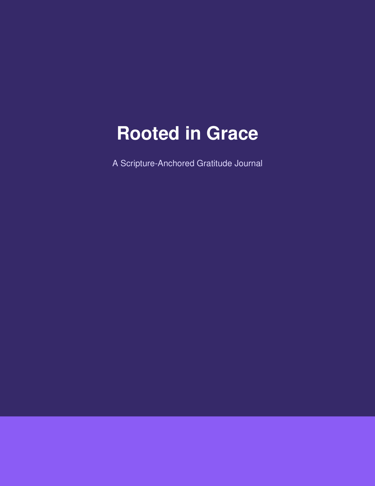 Preview page from Rooted in Grace: A Scripture-Anchored Gratitude Journal